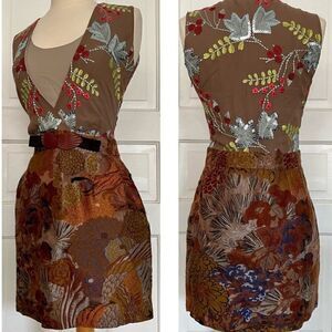 RARE Vogue Limited Edition High Fashion Mixed Media Runway Dress